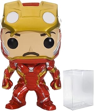 funko pop iron man unmasked civil war