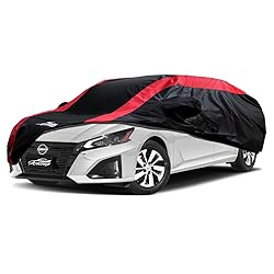 Altima Car Cover Waterproof All Weather with Red