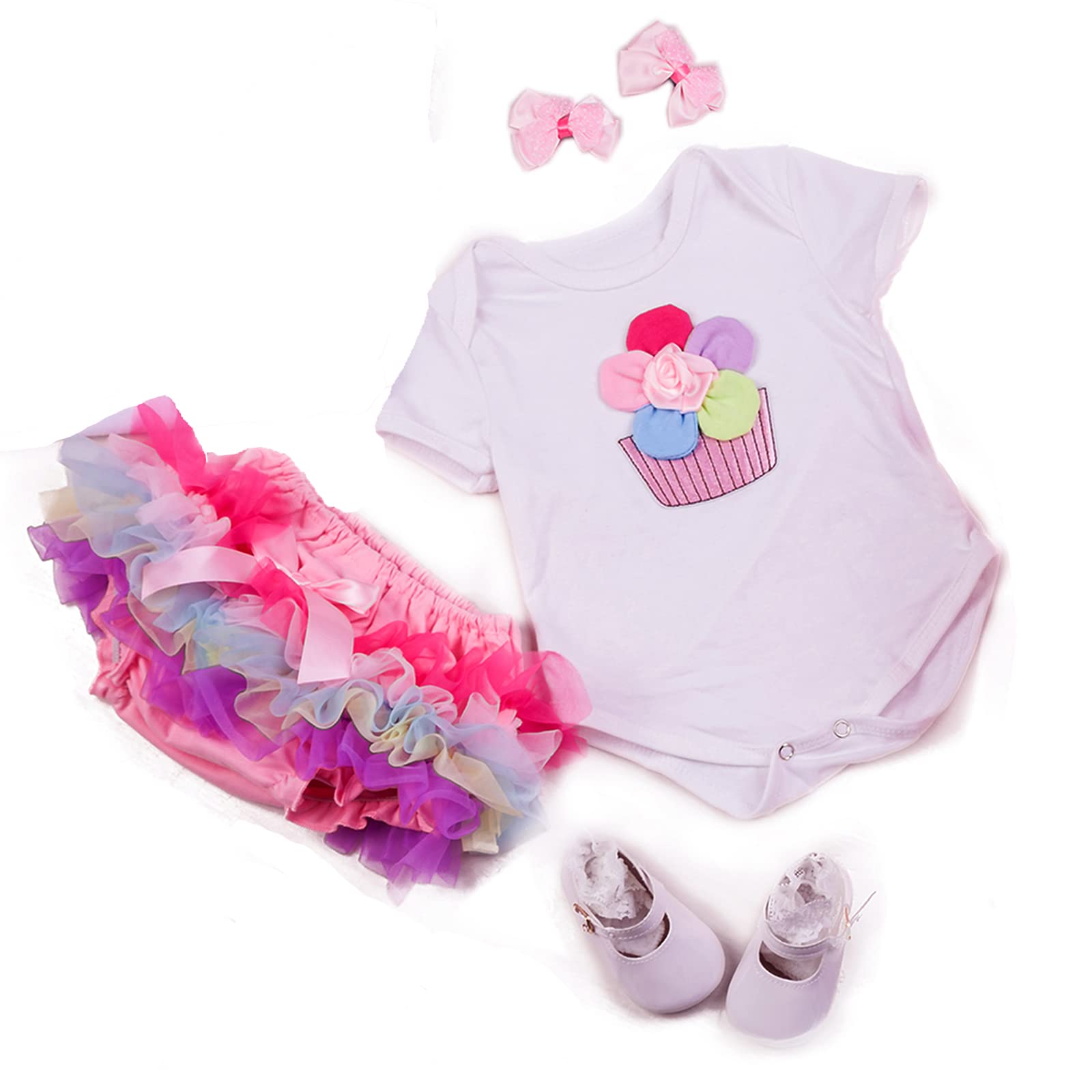 ZIYIUI Reborn Clothes 22 inch Girls,Camo Dress Reborn Babies Clothes Suitable for 22-24 inch Baby Doll Newborn Girl,Great Deals Newborn Clothing Gifts