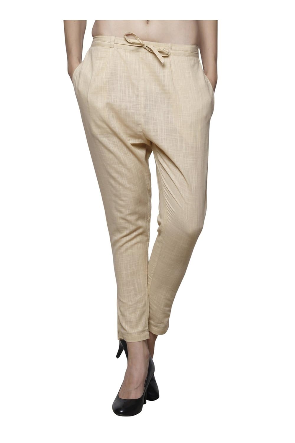 pistaa's women's viscose cigaratte trousers (ctpmx)