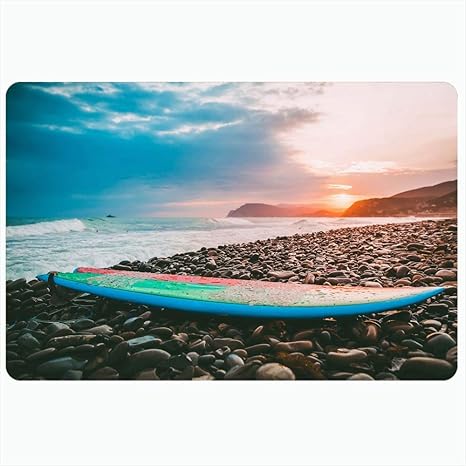 Alfombra de baño para baño Alfombrillas antideslizantes Tabla de surf