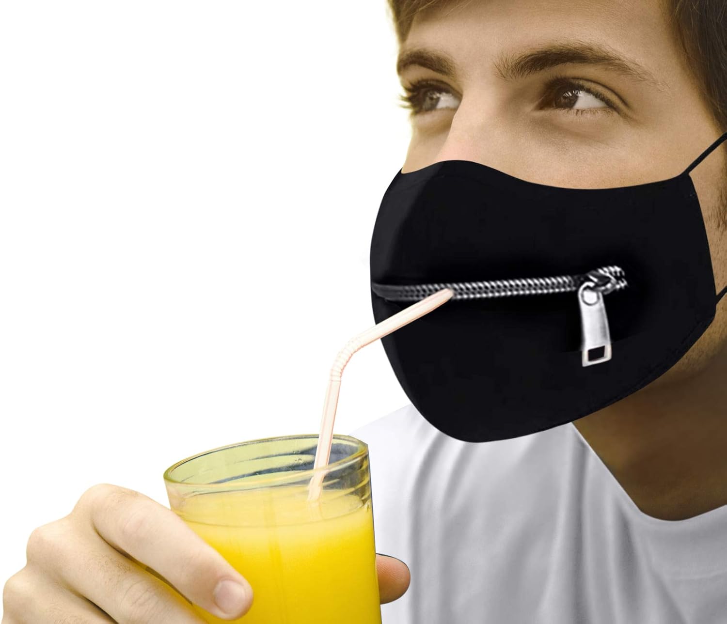 Anime Face Mask Sip And Zip Face Mask With Zipper Mouth Anti Dust Cycle Bike Face Mask Reusable And Washable Mask For Germ Protection Cute Breathable And Cool Black Mask