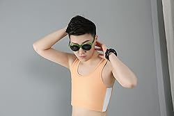 BaronHong Chest Binder Breathable Mesh Elastic