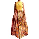 Shophaven Kente Skirt - Women's African Fabric, Ankara Design, Afrocentric Style