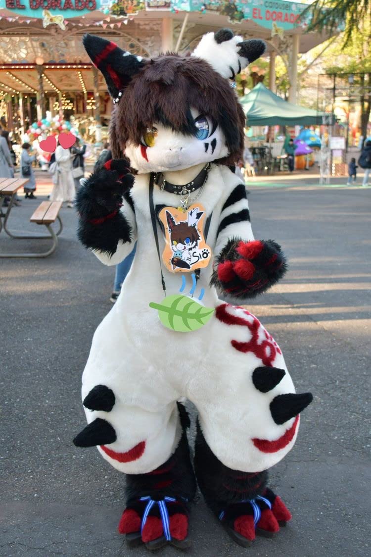 FurryWu Studio Jackalope Argus Cooker Spaniel Huksy Dog Fursuit Teen Costumes Child Full Furry Suit Fursona Kigurumi Digitigrade Anime