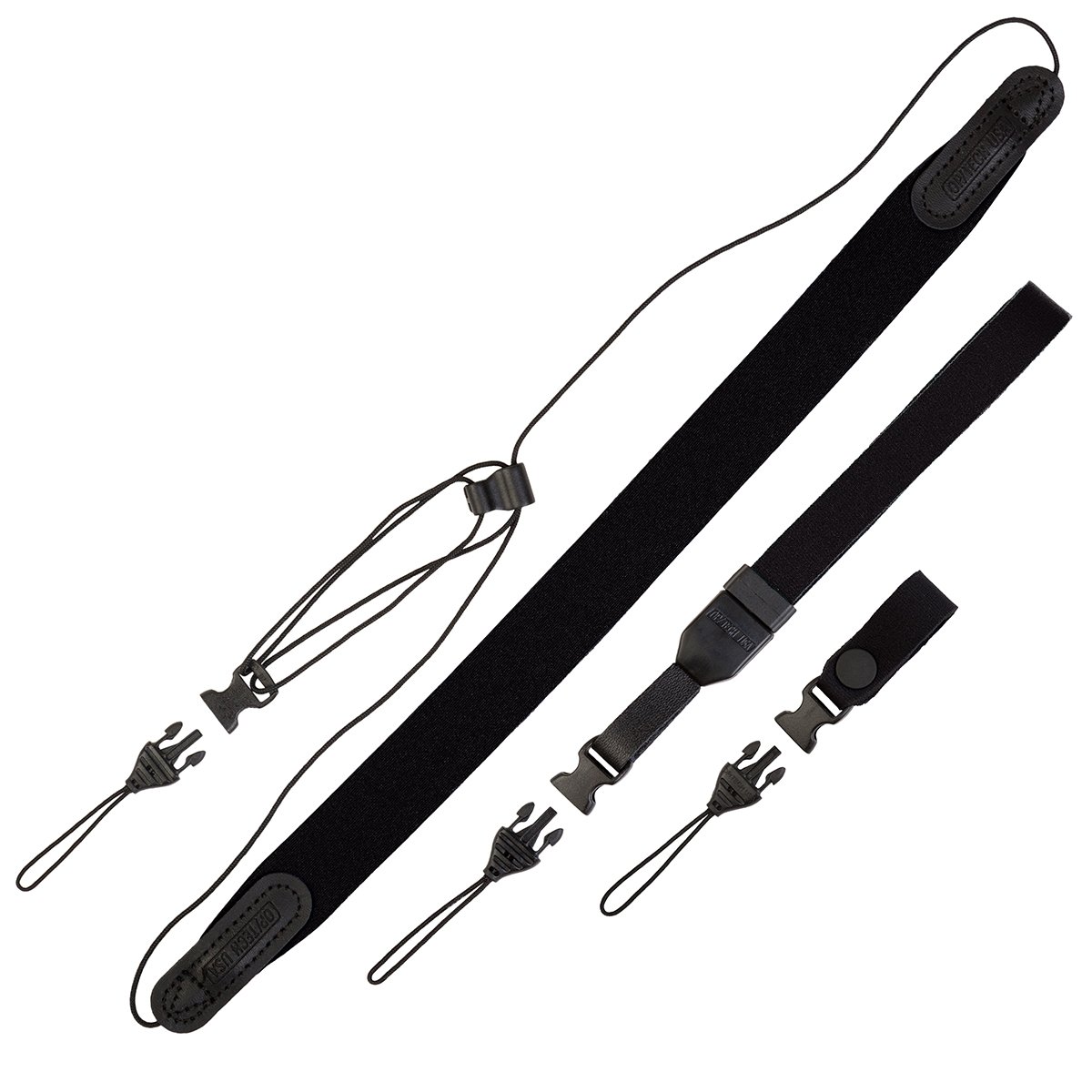 OP/TECH Compact Strap Trio - Black