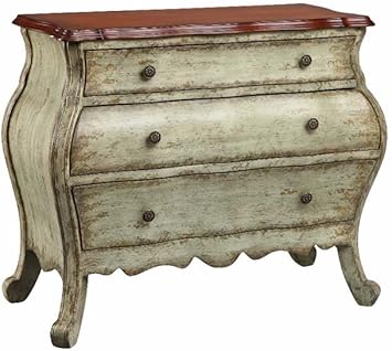 Amazon Com Stein World Furniture 3 Drawer Wood Top Chest Corn