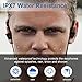 YuanGuo Bluetooth Headphones, Wireless Sports Earbuds with Mic, IPX7 Waterproof HD Stereo Secure-fit Earphones for Gym Running Workout, 8 Hour Battery Noise Cancelling Headsets