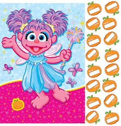 Amazon Com Sesame Street 1 Abby Cadabby Party Game Toys Games