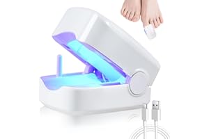LAORICI Nail Fungus Laser Treatment LED Light Device - for Damaged Discolored Thick Toenails & Fingernails, Effective Rechargeable Nail Fungus Remover for Home Use