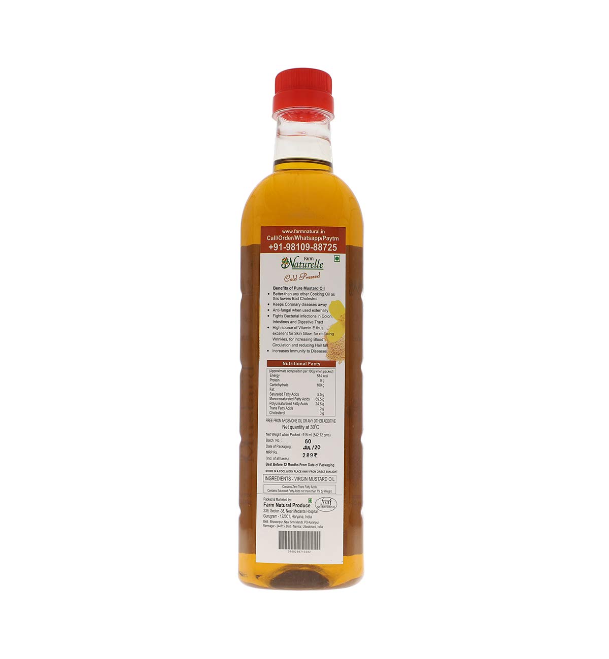mustard oil for baby cold