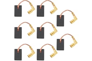 Micro Traders 4 Pairs Power Tool Carbon Brushes 195025-8 CB-458 Compatible with Makita 6x9x13mm