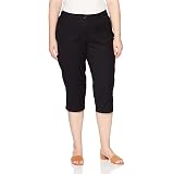 Plus Size Soft Denim Capri at Amazon 