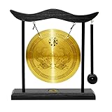 Hooshing Feng Shui Gong Brass Desktop Zen Art Home