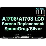 XIMIELEC Screen Replacement for MacBook Pro 13.3" A1706 A1708 Late 2016 Mid 2017 Retina LCD Display Assembly Kit EMC 3071 EMC