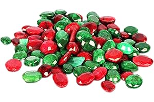 GEMHUB 100 Ct./ 7 PCS Natural Loose Ruby & Emerald Gemstones LOT ~ for Jewelry