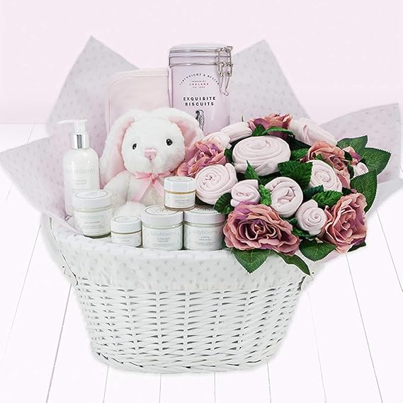 Mum and Baby Luxury Gift Hamper Pink Baby