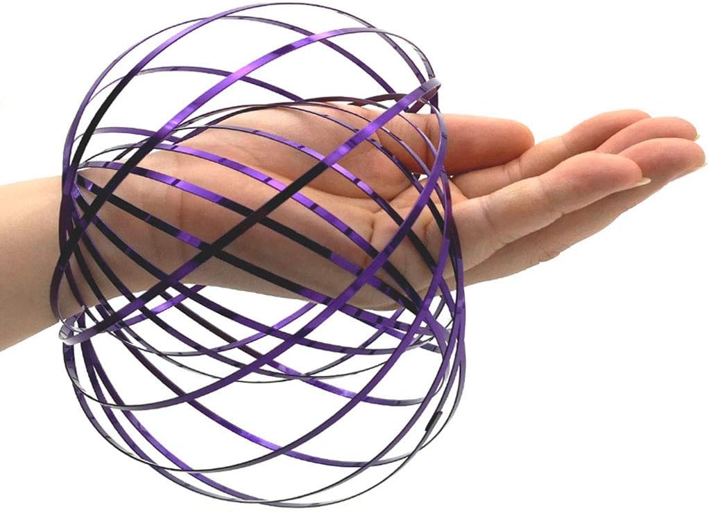 JRD&BS WINL Flow Ring Kinetic 3D Spring Magic Toy –Best Gifts for Kids