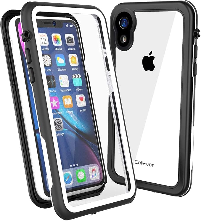 Amazon CellEver Clear IPhone XR Case Waterproof Shockproof IP68 