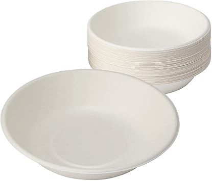 Amazon Co Jp サンナップ さとうきびパルプモールド 50枚入り 紙皿 安全品質 680ml 50個 ホーム キッチン