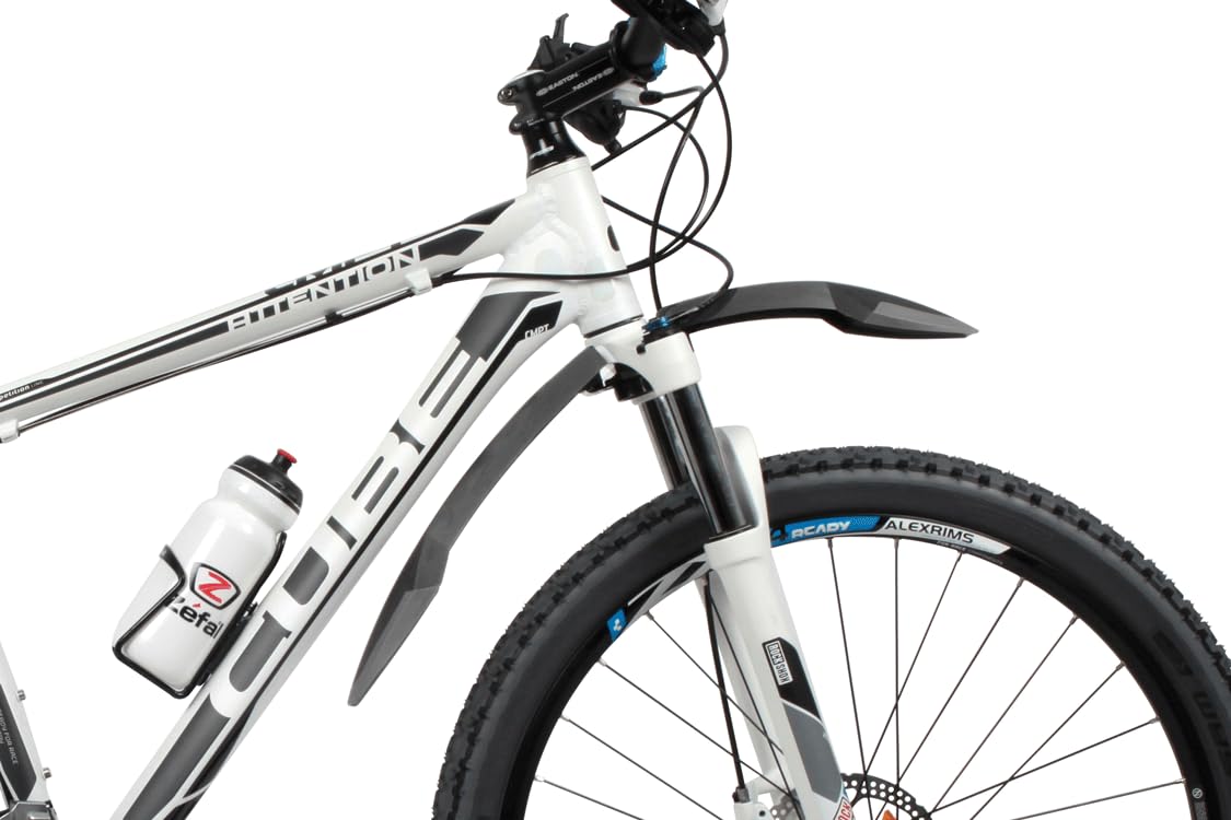 ZEFAL Deflector FM60 Clip-On Front Mudguard, Black, 26"/27.5"/29"