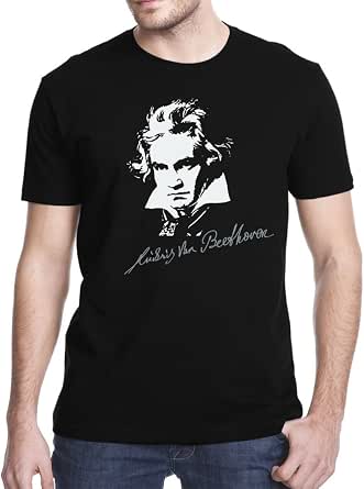 Amazon.com: Ludwig Van Beethoven Camiseta : Ropa, Zapatos y Joyería