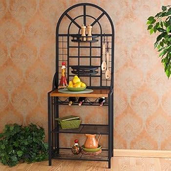 Amazon Com Wine Rack Storage Unit With Elegant Craftsmanship For