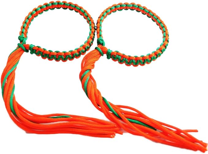 TOP KING Muay Thai Armbands Prajeads (OrangeGreen) Amazon.co.uk