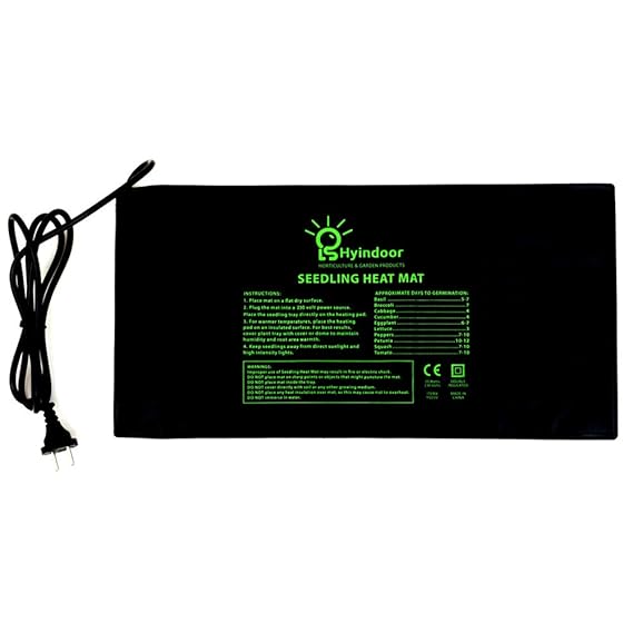 Hyindoor Heizmatte Wärmematte für Sämling Germination,527x254mm