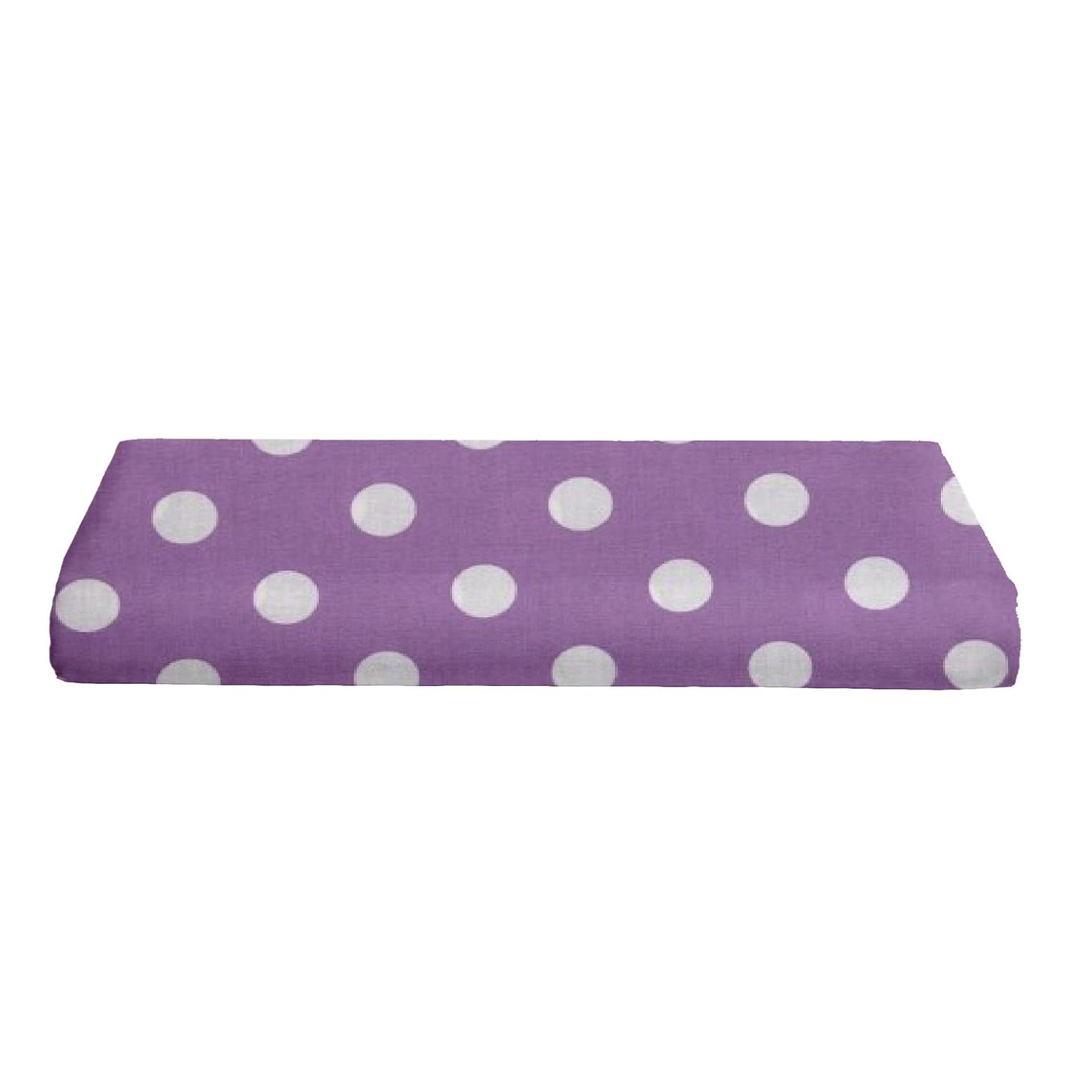 lilac crib sheet
