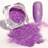 BORN PRETTY 1.5g Holographic Laser Powder Ultra-thin Shining Manicure Nail Art Glitter Powder Pink