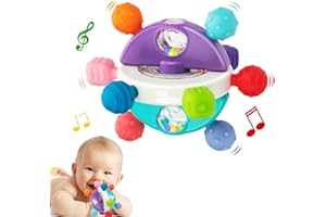 CAHILON Baby Sensory Teething Toys, Montessori Baby Toys Teether, Silicone Teethers for Babies, Chew Toy for Babies 0-12 Months, Gifts for Newborn Infant Boys Girls 0-6 6-12 12-18 Months