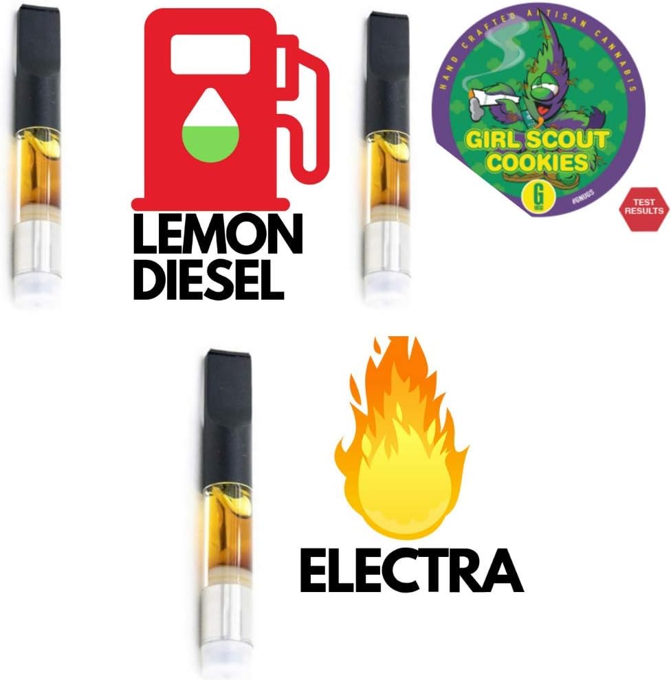 Rave Juice [Cartridge] – Multi-Flavor 3 Pack *Regular Strength* (.5 Gram)