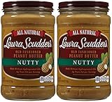 Laura Scudder's Natural Crunchy Peanut Butter - 26 oz - 2 Pack