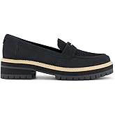 TOMS Womens Cara Slip On Lug Sole Casual Loafers