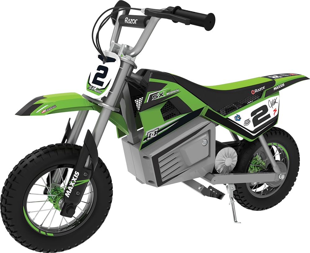 Razor SX350 McGrath Dirt Rocket – Electric Dirt Bike for Kids 8+, Up To 14 MPH
