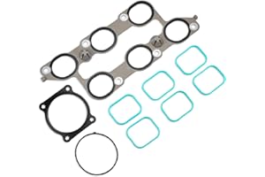 LIMICAR Upper Intake Manifold Gasket Compatible with Chevy Camaro Caprice Colorado Impala Cadillac ATS CTS SRX XTS GMC Acadia Buick Enclave GMC Canyon Acadia Terrain 3.6L, MS972401 MS19932 Intake Gasket