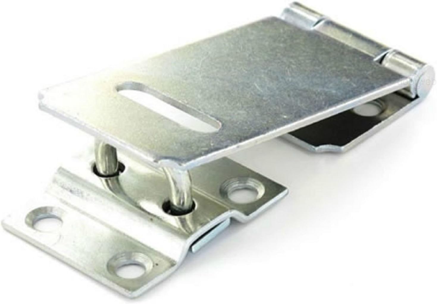 90mm (3.5") Hasp and Staple Gate Door Shed Latch Lock For Padlocks