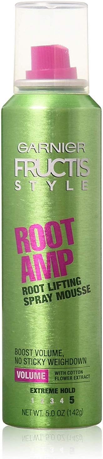Garnier Fructis Root Amp Root Lifting Spray Mousse, 5 oz (Pack of 6)