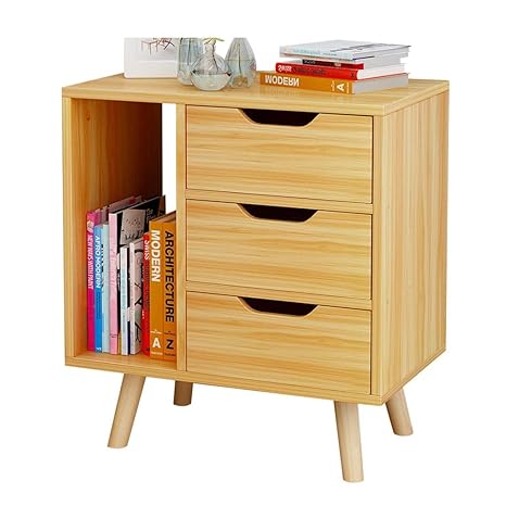Amazon Com Bookcases Lockers Solid Wood Lockers Bedside