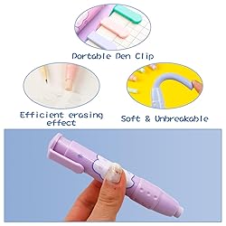Cute Pencil Erasers, Kids Retractable Erasers with