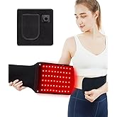 Red Light Therapy Belt for Body, Wearable Near Infrared Light Therapy 660nm & 850nm 3-in-1 Bead, Fatigue Pain Relief & Muscle Recovery, Gifts for Women Men