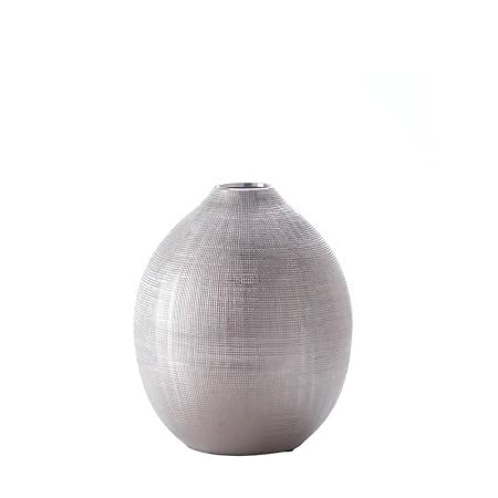 Accent Plus Silver Vases For Centerpieces 17 8 X 17 8 X 22 9 Cm