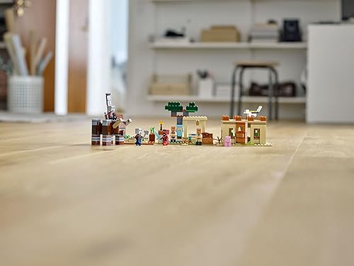 LEGO Minecraft The Villager Raid 21160 Building Toy Action Playset
