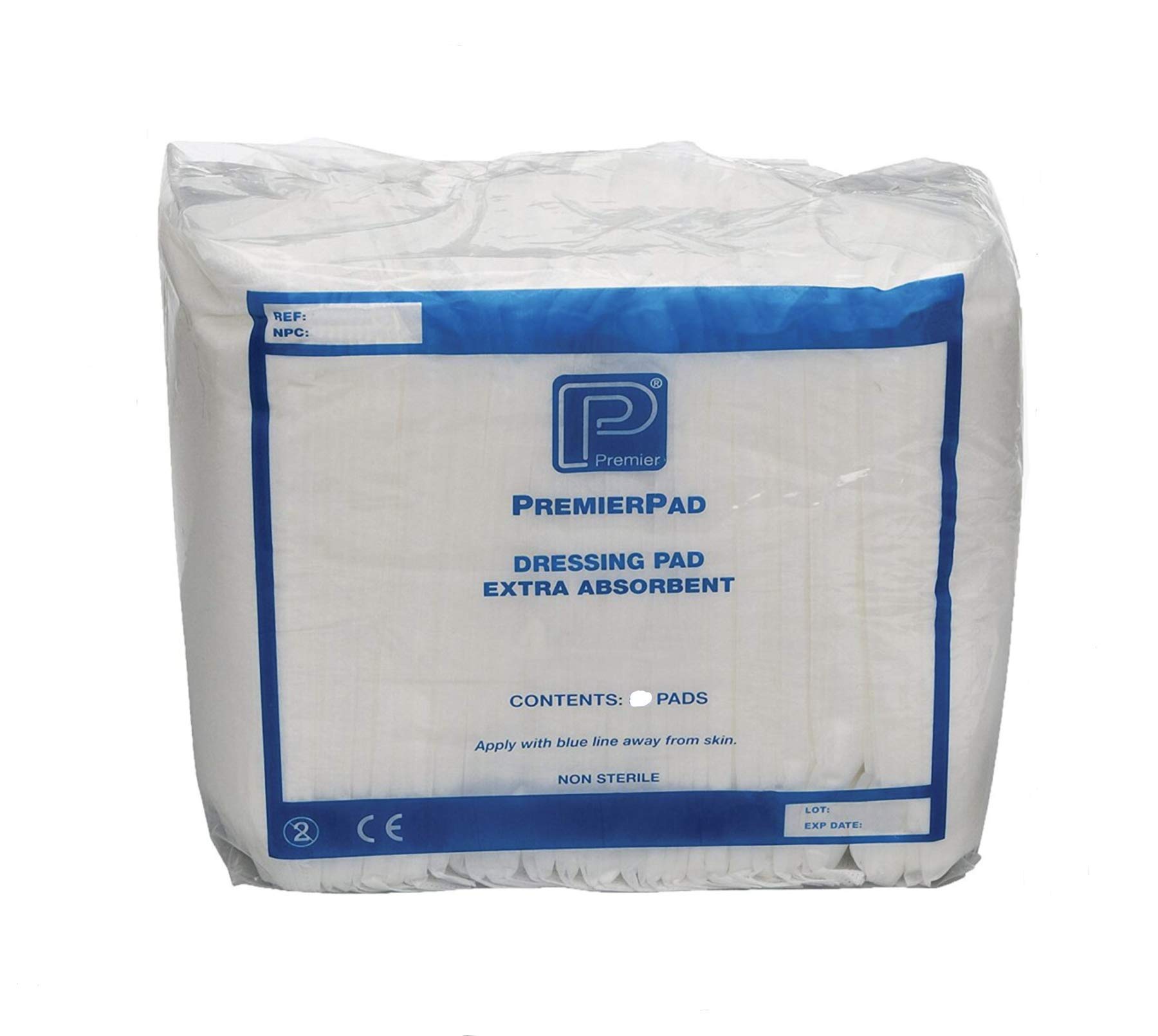 Premier Pad Dressings, Non-Sterile, 20 x 20cm, 25 pads