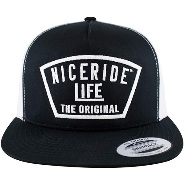 The Junction Classic Trucker Hat - Snapback Baseball Cap With Mesh Back