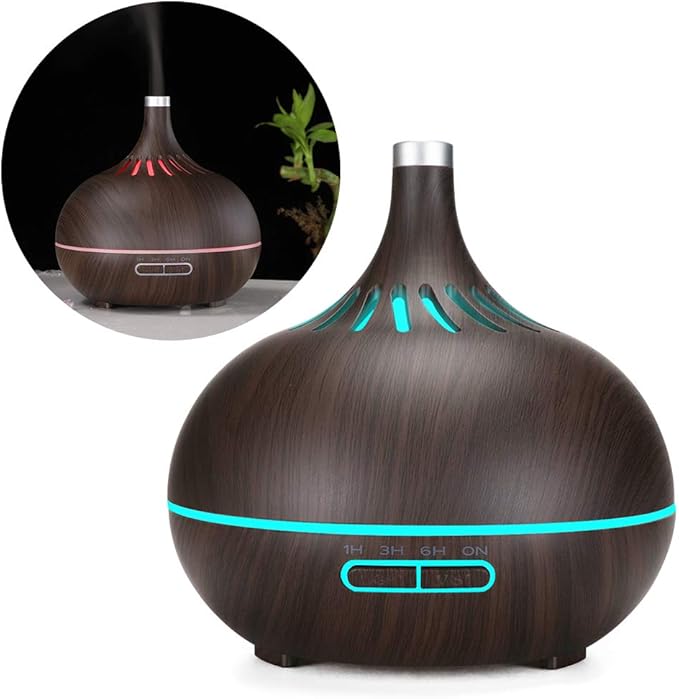 HLDWXN Essential Oil Diffuser,400Ml Premium Ultrasonic Aromatherapy