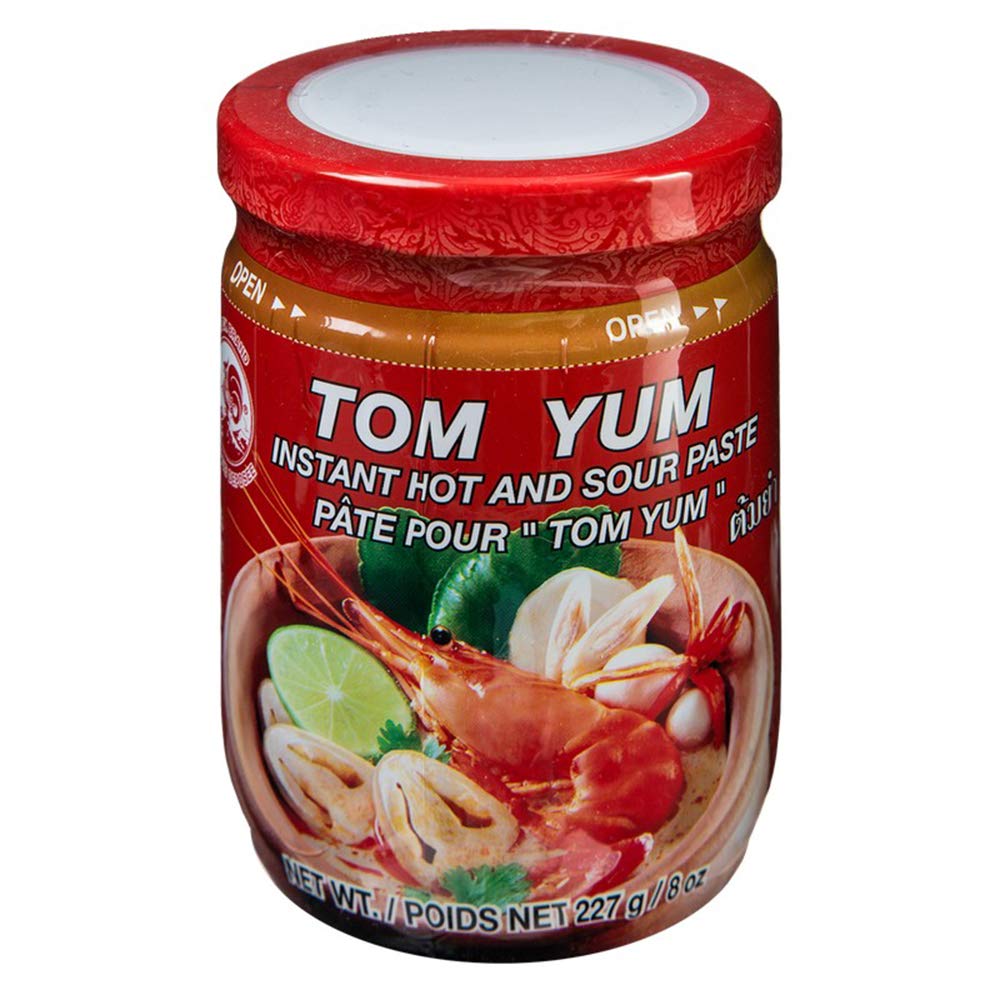 Cock Brand Tom Yum Instant Hot & Sour Soup Paste 8 oz