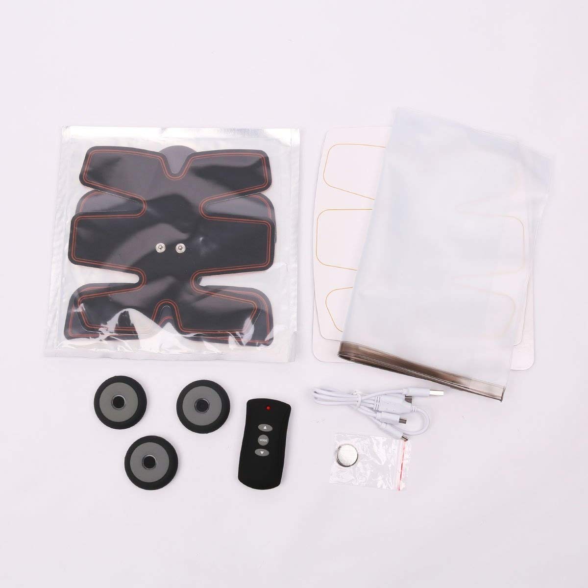 Elektrische Stimulatoren, EMS Muskeltoner, ems trainingsgerät,Gymnastik Training und Hauptfitness Körpertaillenmuskeln Stimulator Eignungs Ausrüstung