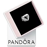 PANDORA Love You Mom Infinity Heart Charm - Compatible with PANDORA Moments - Jewelry for Women - Gift for Her - Made with Sterling Silver - With Gift Box